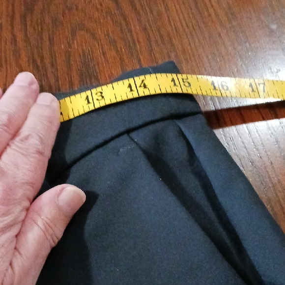 NWT- H&M Women's Navy Blue Straight Leg Dress Pants - Picture 8 of 8